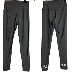 Aerie PLS CHILL Dark Grey Leggings Size Small  Athleisure